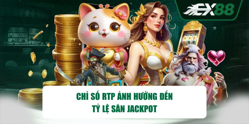 Chỉ số RTP ảnh hưởng đến tỷ lệ săn jackpot